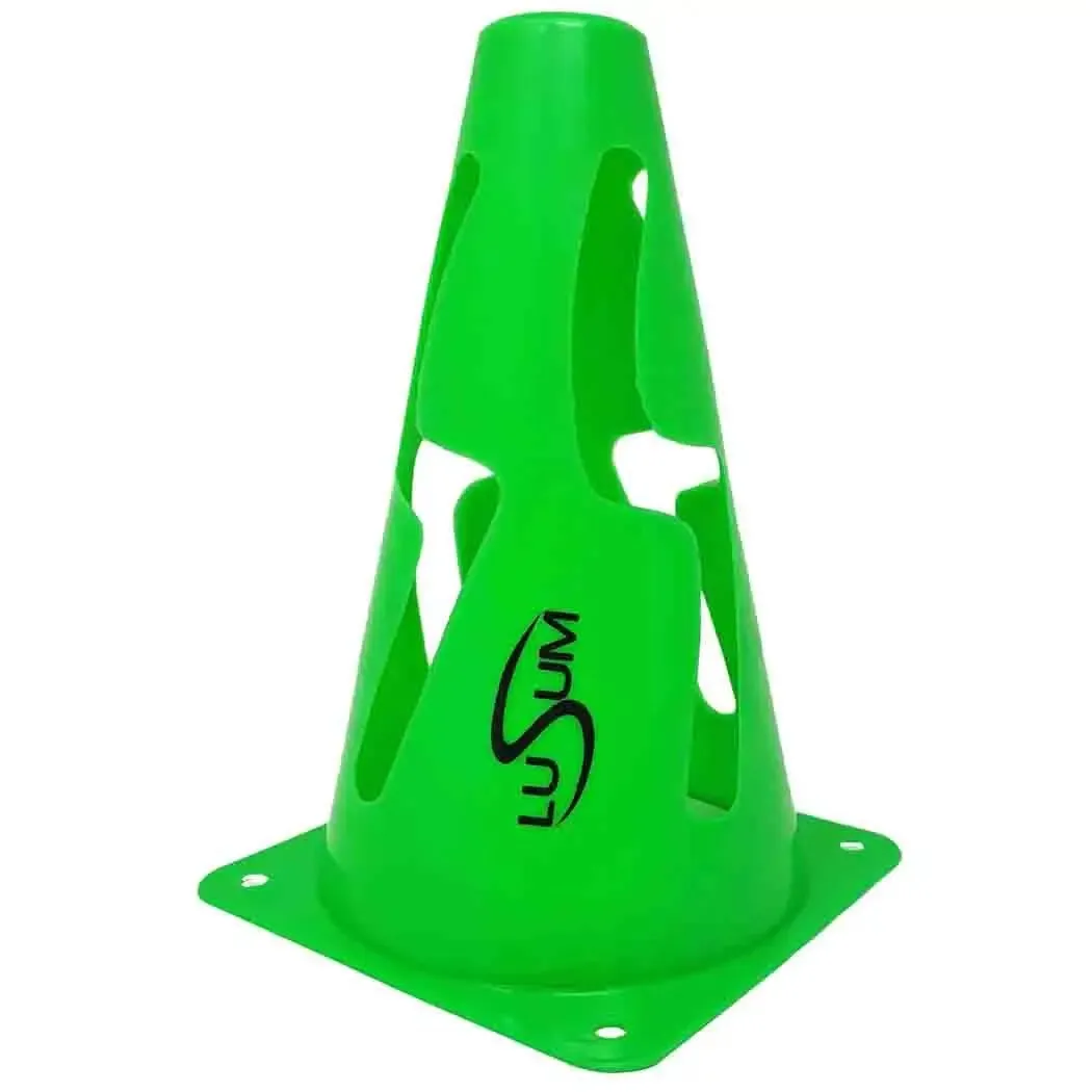 12 x Lusum Collapsible Sports Training Cones