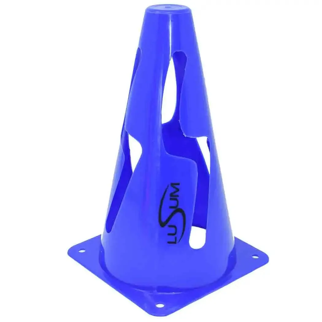 12 x Lusum Collapsible Sports Training Cones