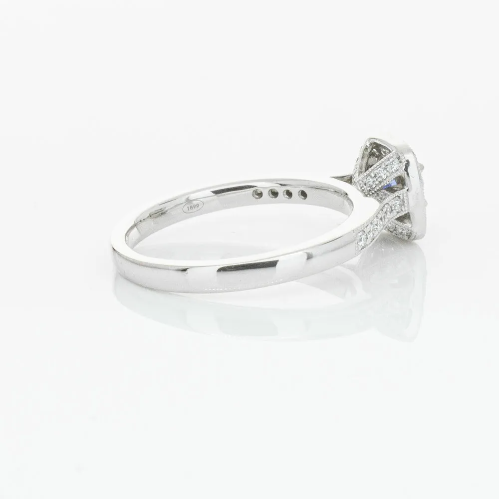 18ct White Gold .38ct Sapphire & Diamond Aurora Ring