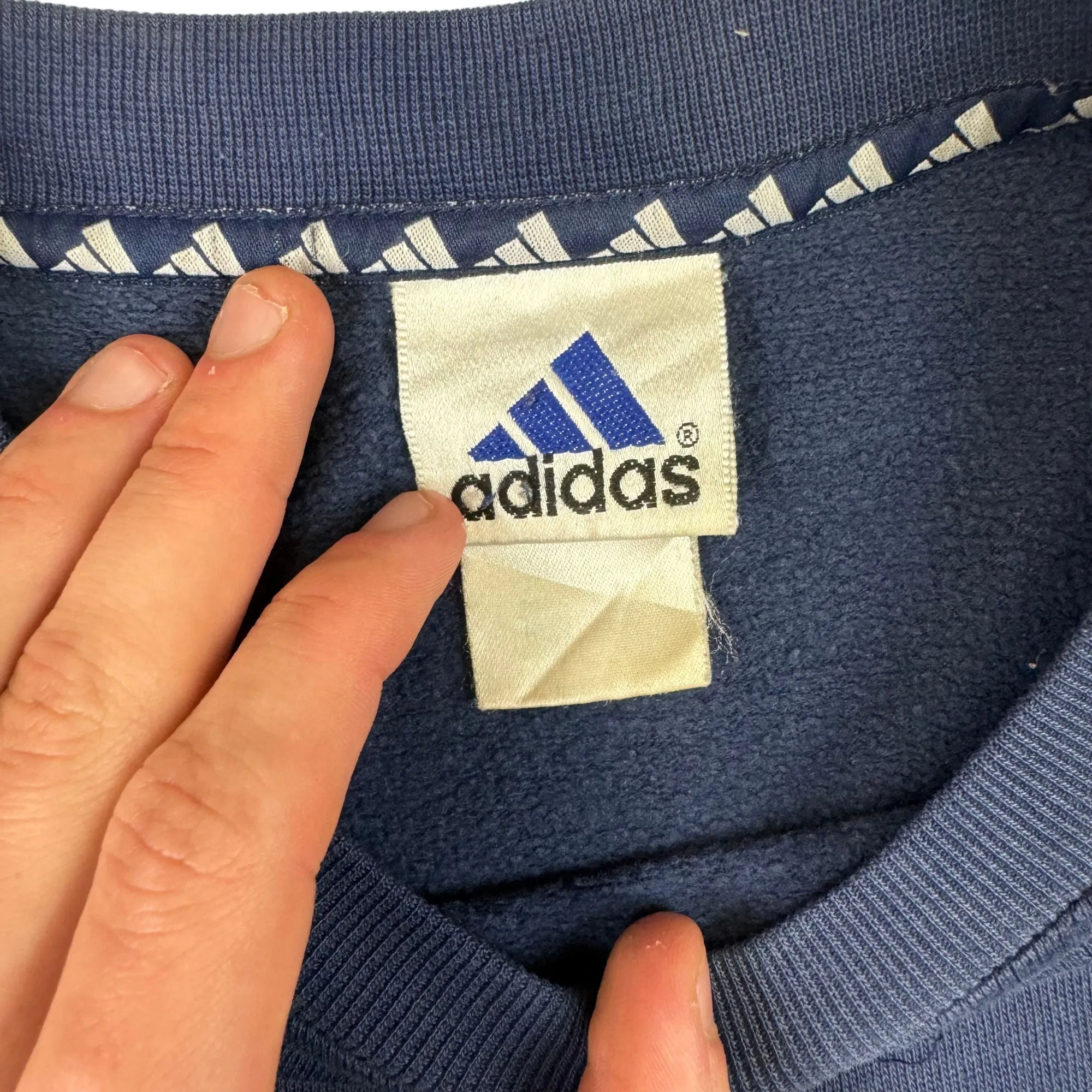 Adidas 90's Custom Tactical Multi-Pocket Sweatshirt Navy