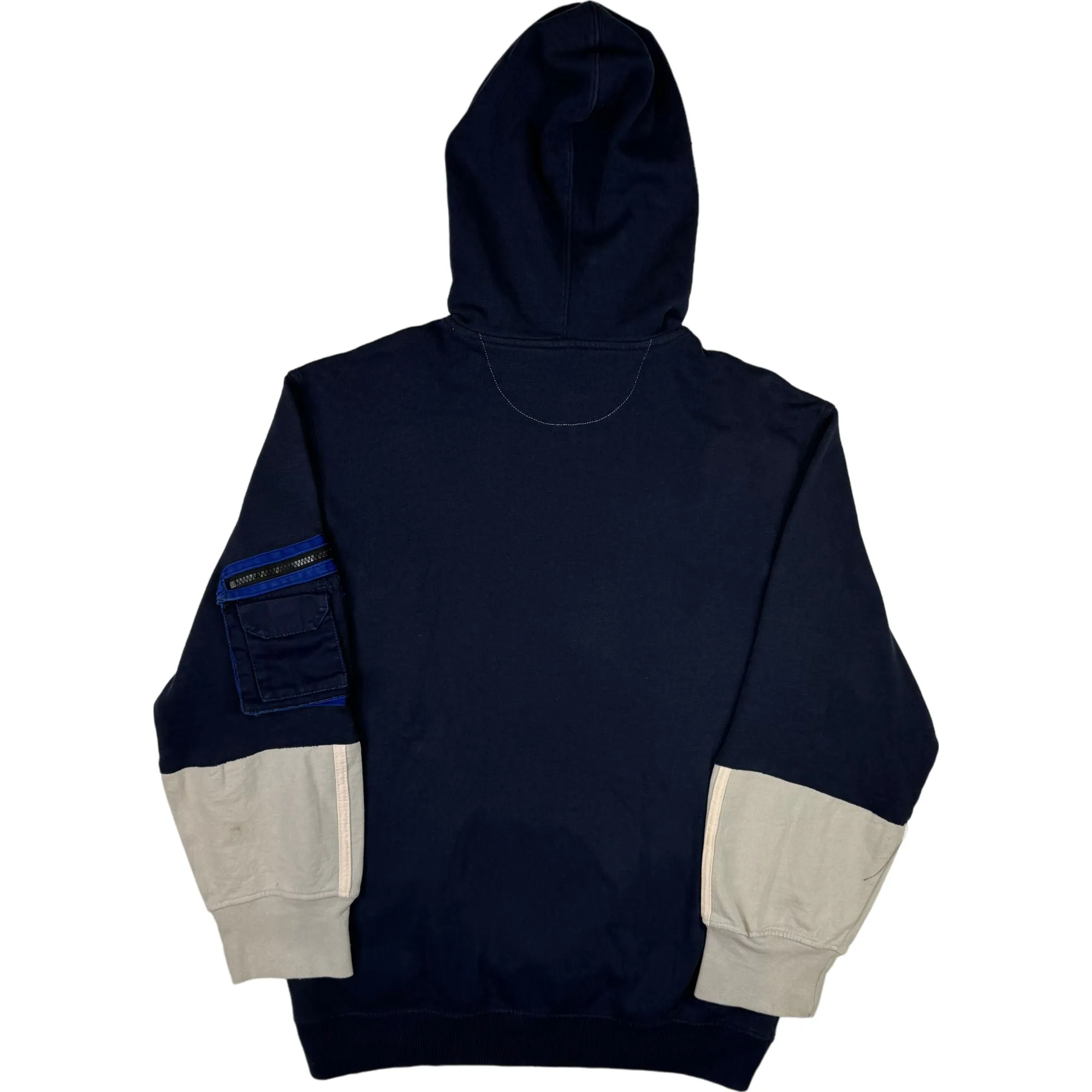 Adidas Custom Reworked Tactical Hooded Sweatshirt Navy