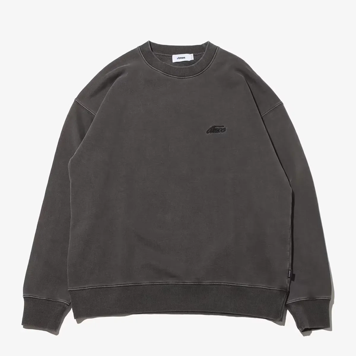 ATMOS PIGMENT DYED CREWNECK SWEATSHIRT