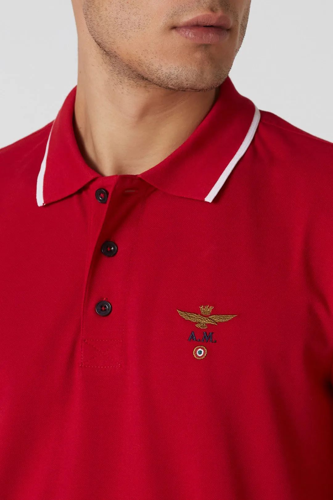 Basic Piqué Polo Shirt