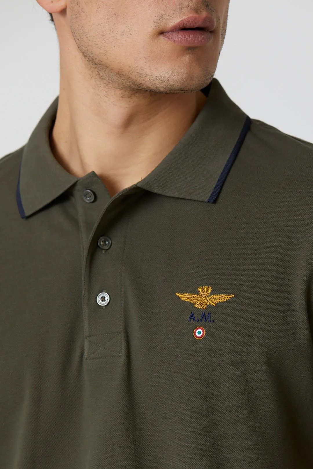 Basic Piqué Polo Shirt