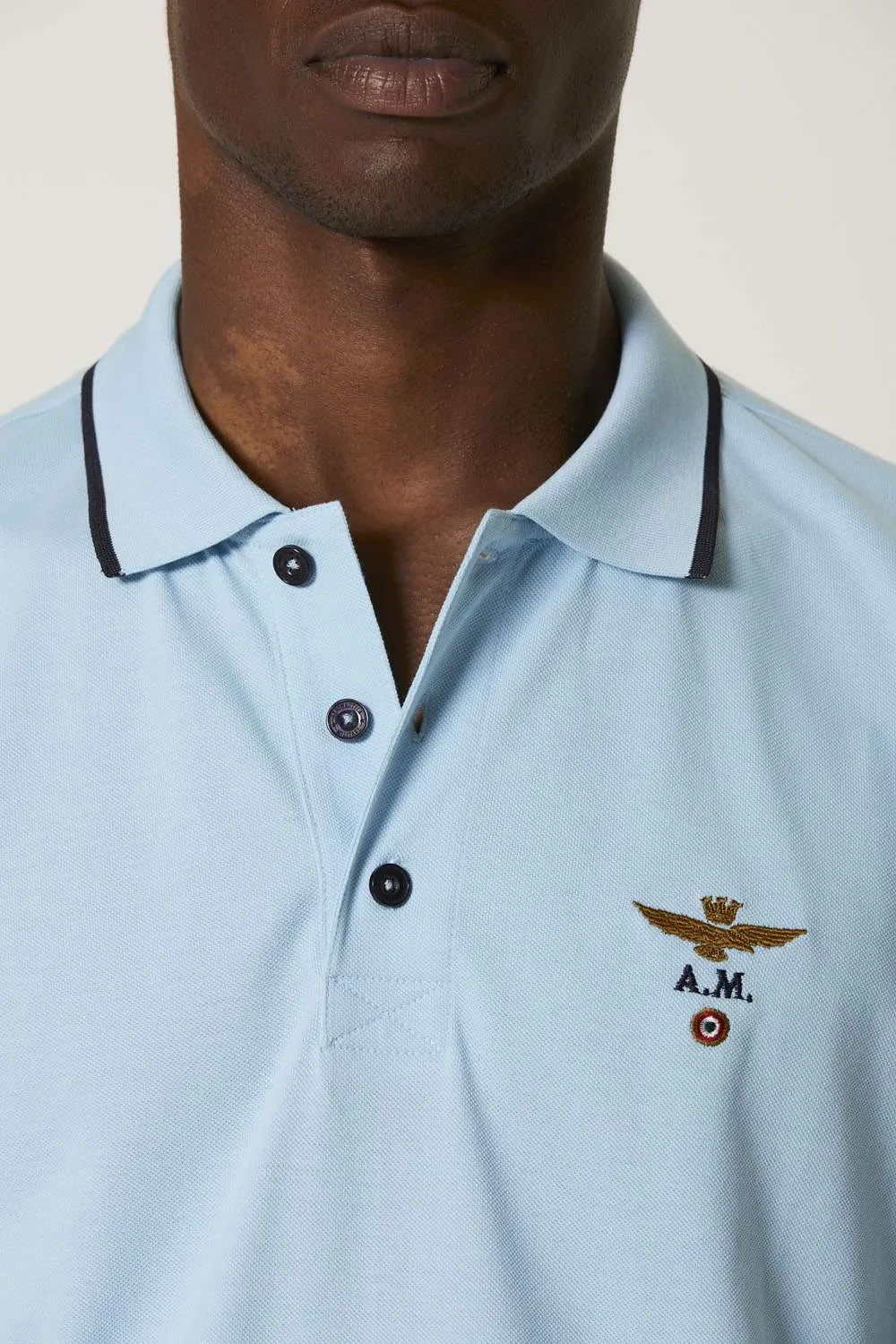 Basic Piqué Polo Shirt