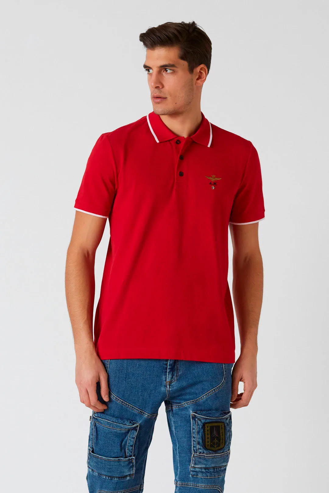 Basic Piqué Polo Shirt