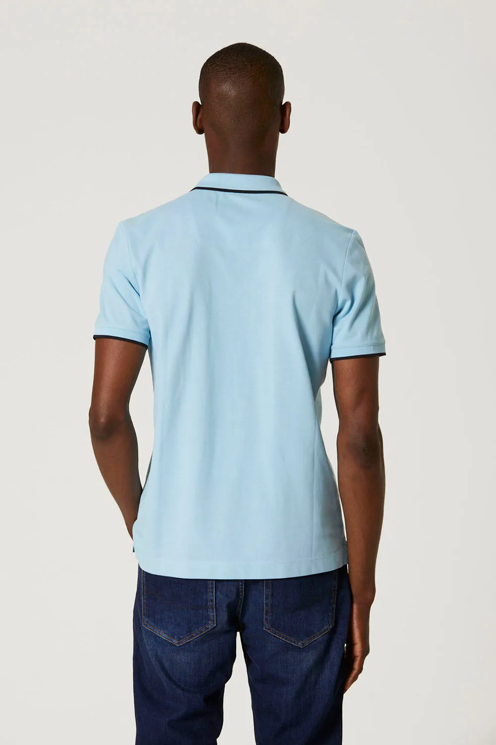 Basic Piqué Polo Shirt