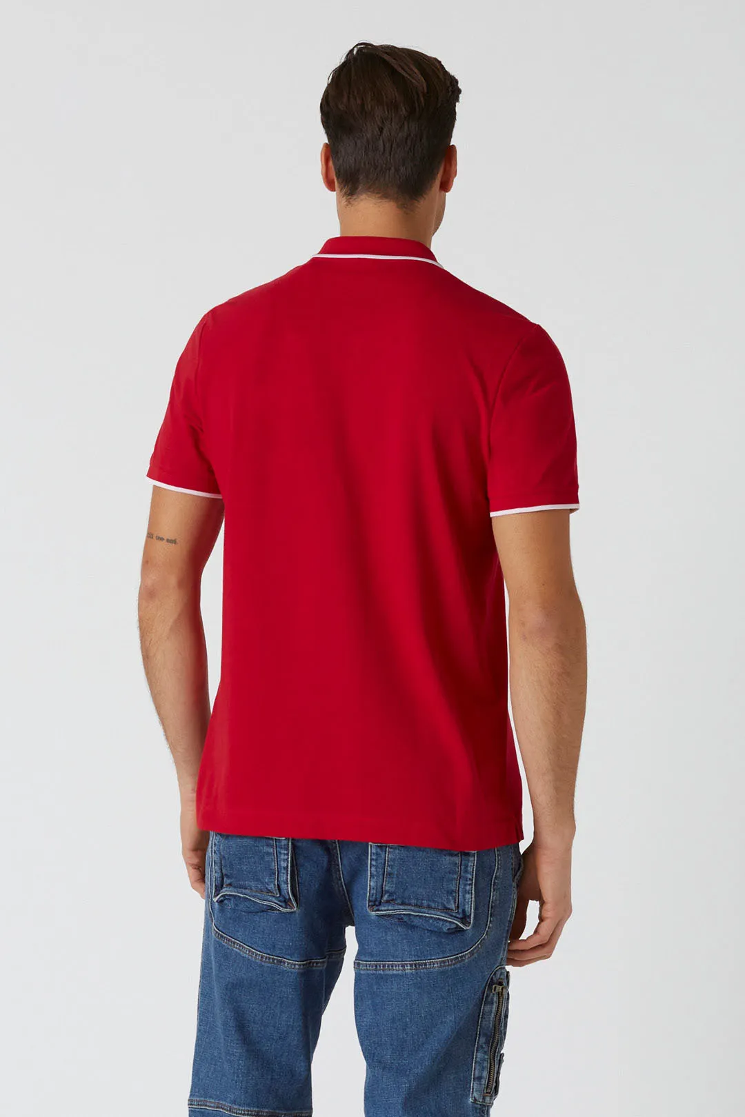 Basic Piqué Polo Shirt