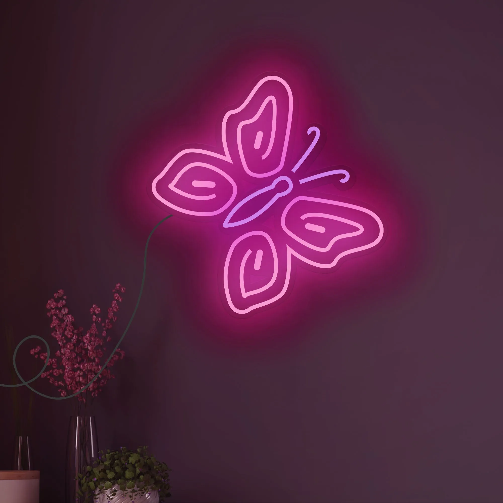 Beautiful Butterfly Neon Sign LED Light