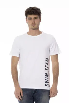 Bikkembergs White Cotton Men Men's T-Shirt