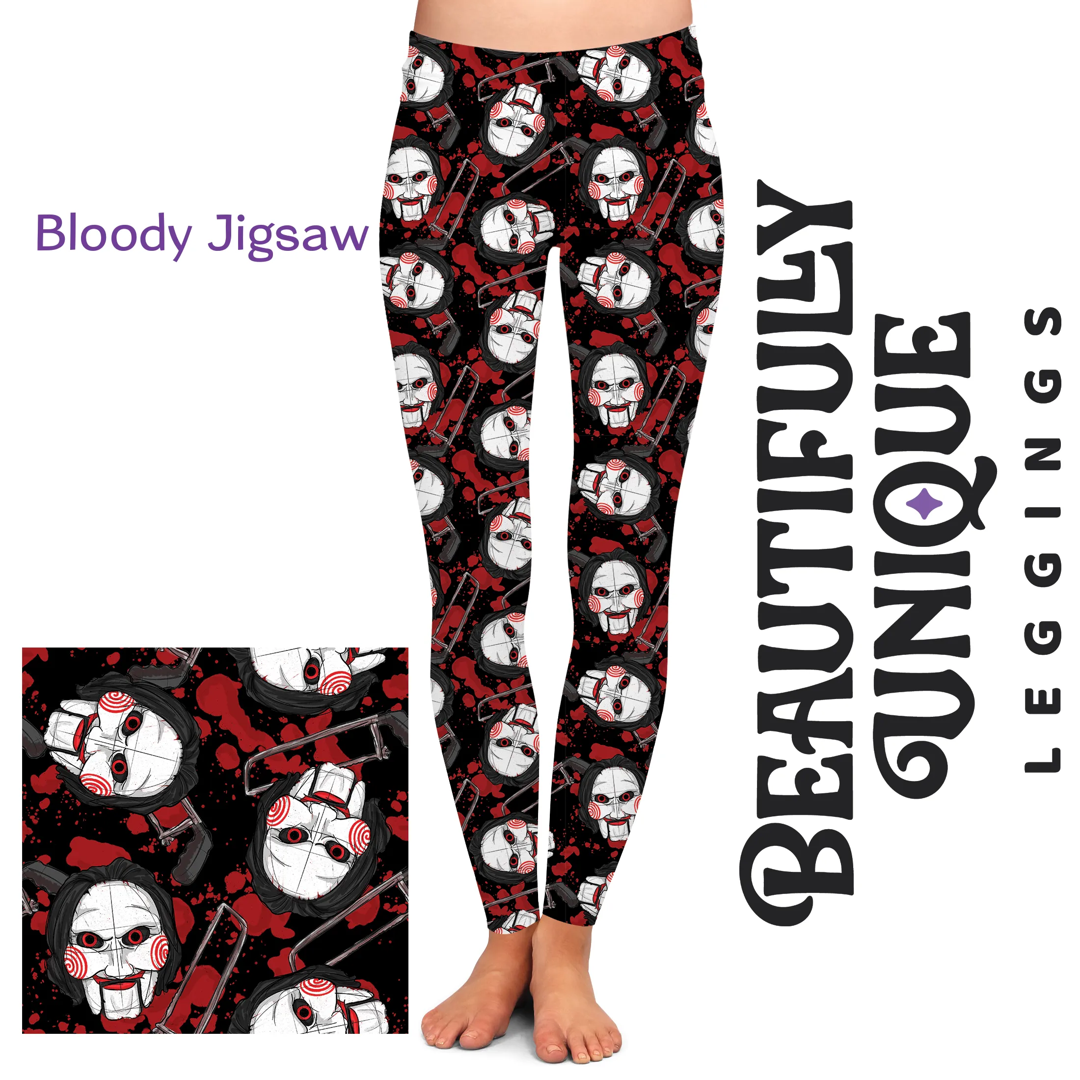 Bloody Jigsaw Semi Exclusive Leggings