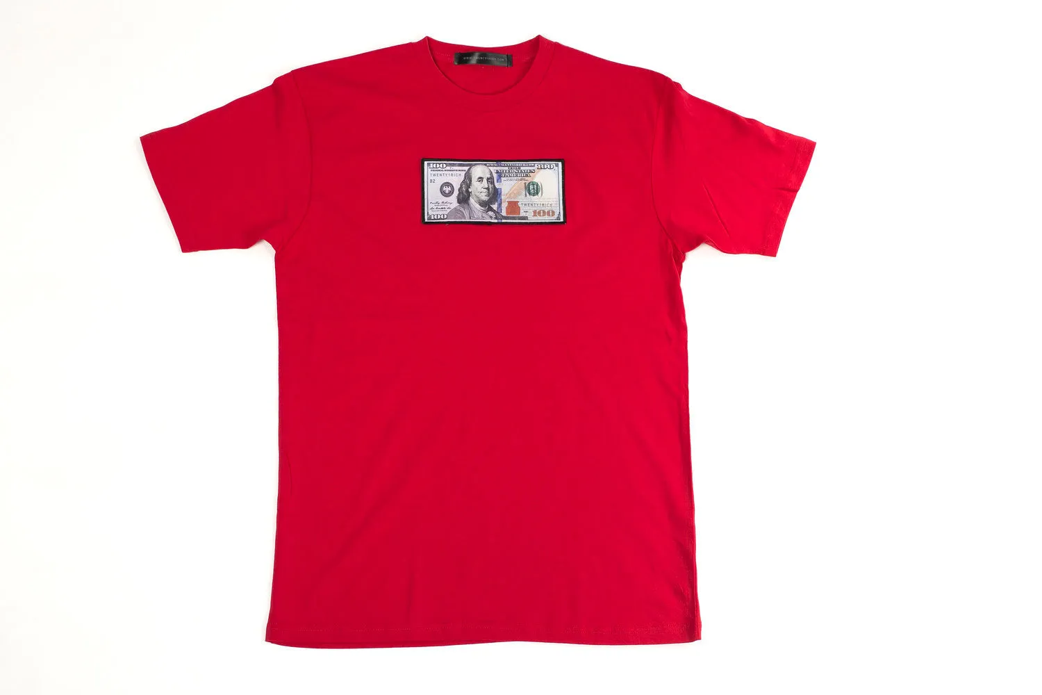 'Blue Hundreds' Tee - Twenty1Rich