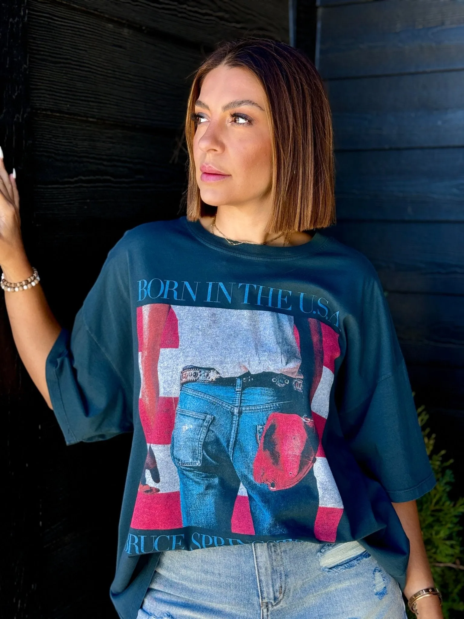 Bruce Springsteen Americana Tee by Daydreamer