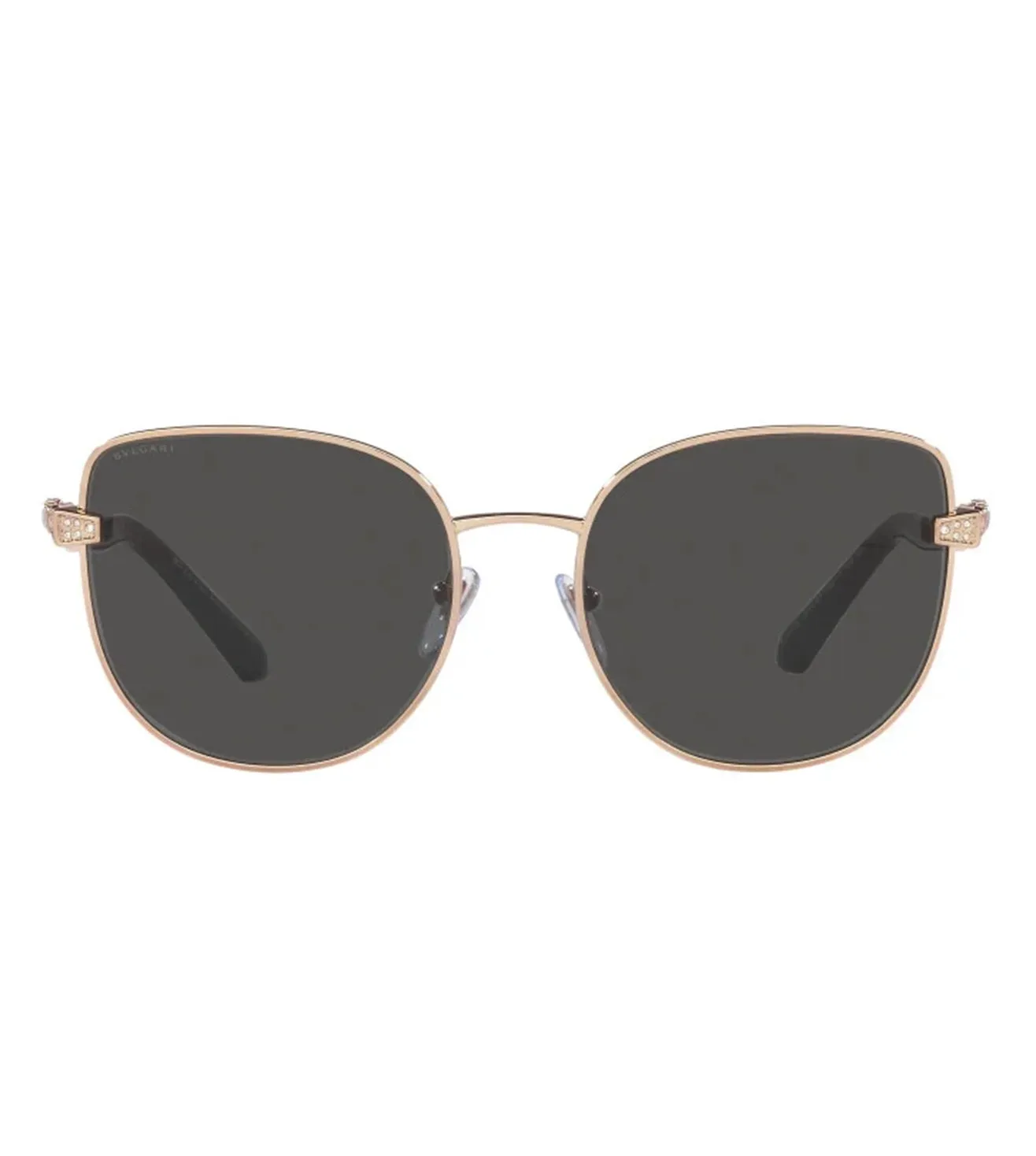 Bvlgari Women Dark Grey Cat-Eye Sunglasses