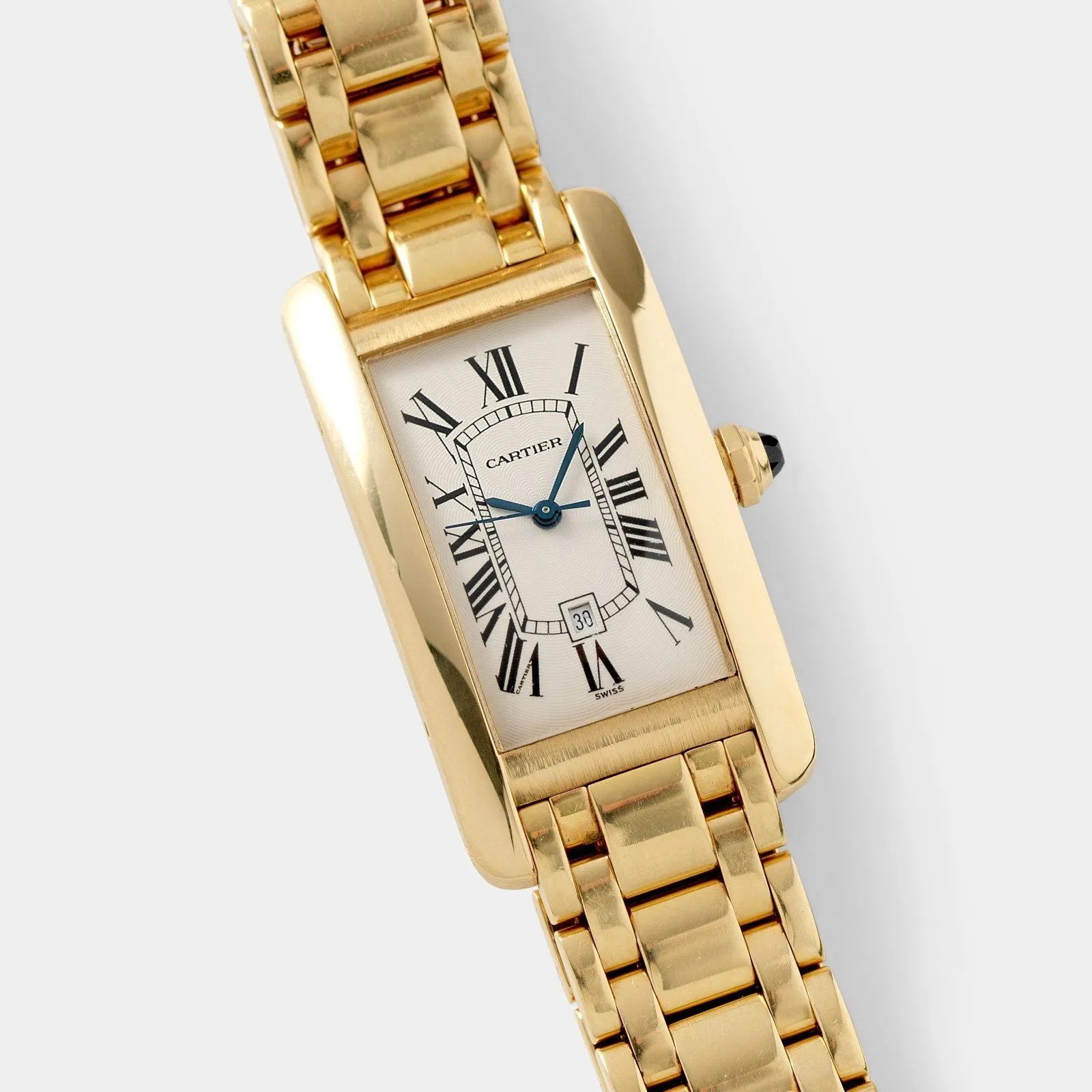 Cartier Tank Americaine Yellow Gold Ref 1725