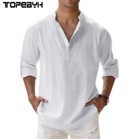 Casual Linen Shirts for Men