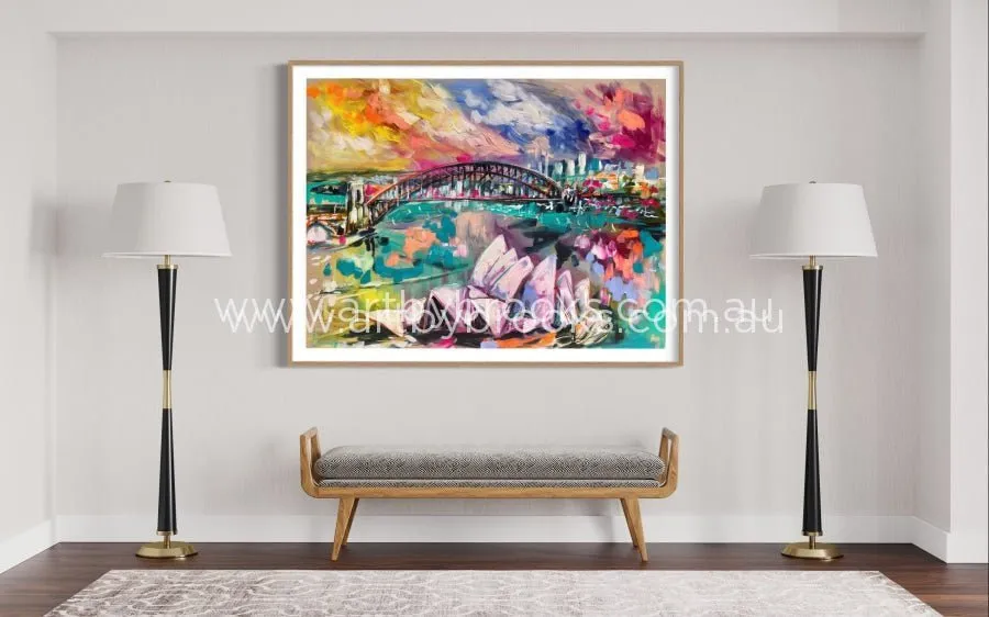 Celebrating Sydney  - art print