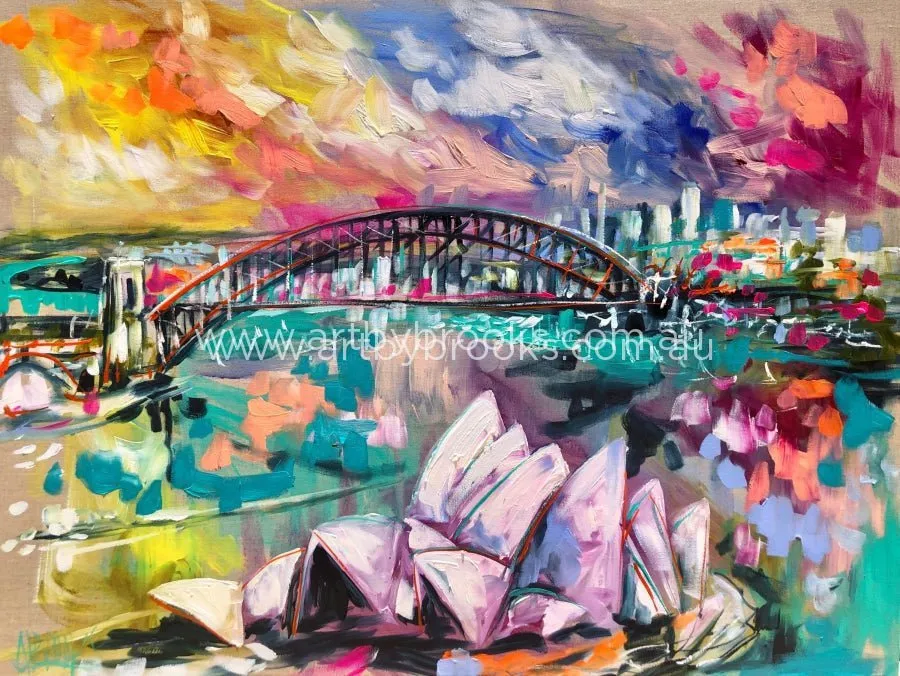 Celebrating Sydney  - art print