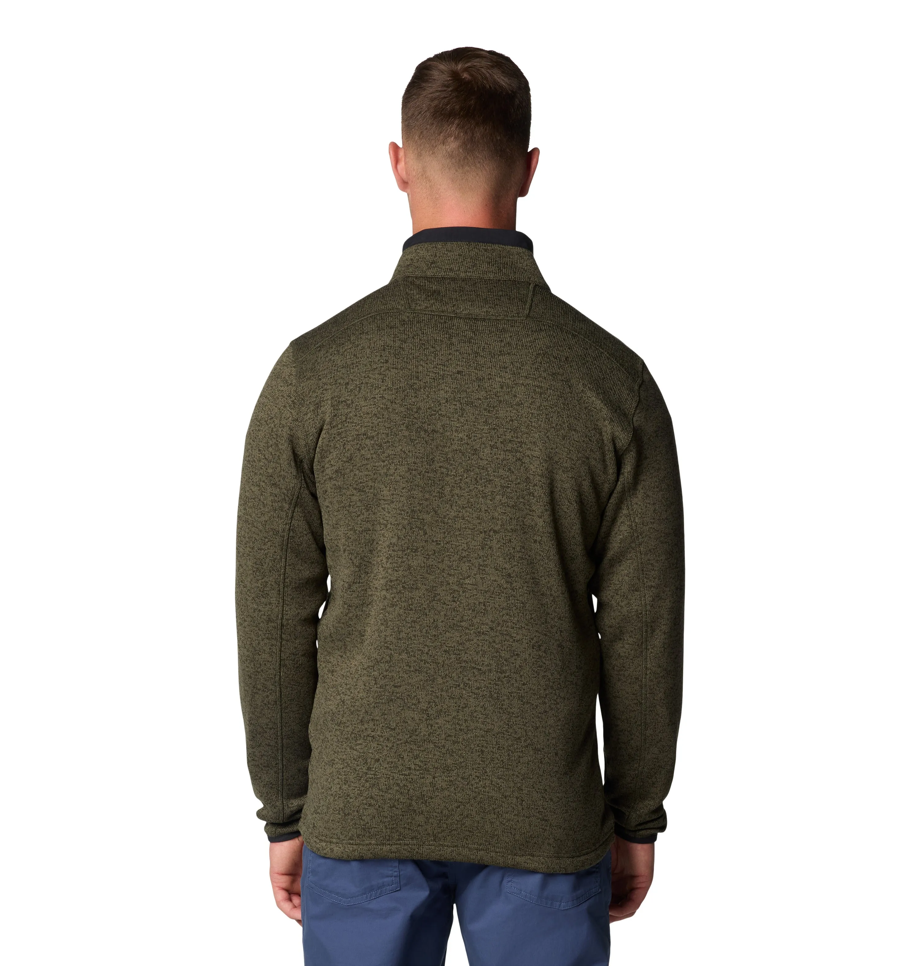 Columbia Men's Sweater Weather II Full Zip Fleece (Greenscape Heather)