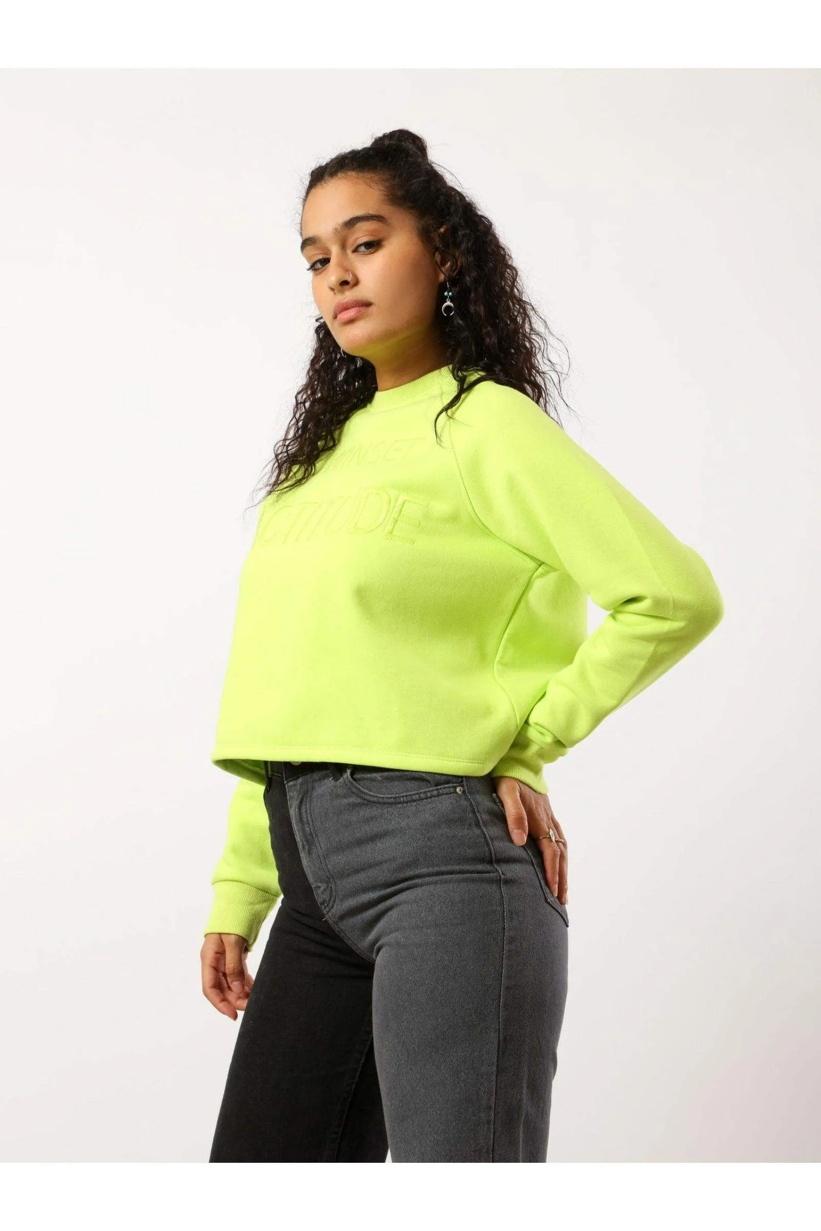 Cropped Milton Lounge Sweatshirt