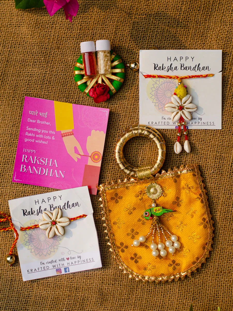 Festive Rakhi Combo set (Rakhi   Lumba)