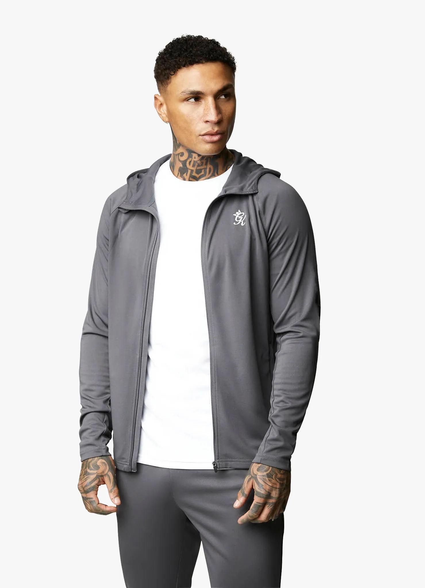 Gym King 365 Lightweight Poly Training Tracksuit - Graphite