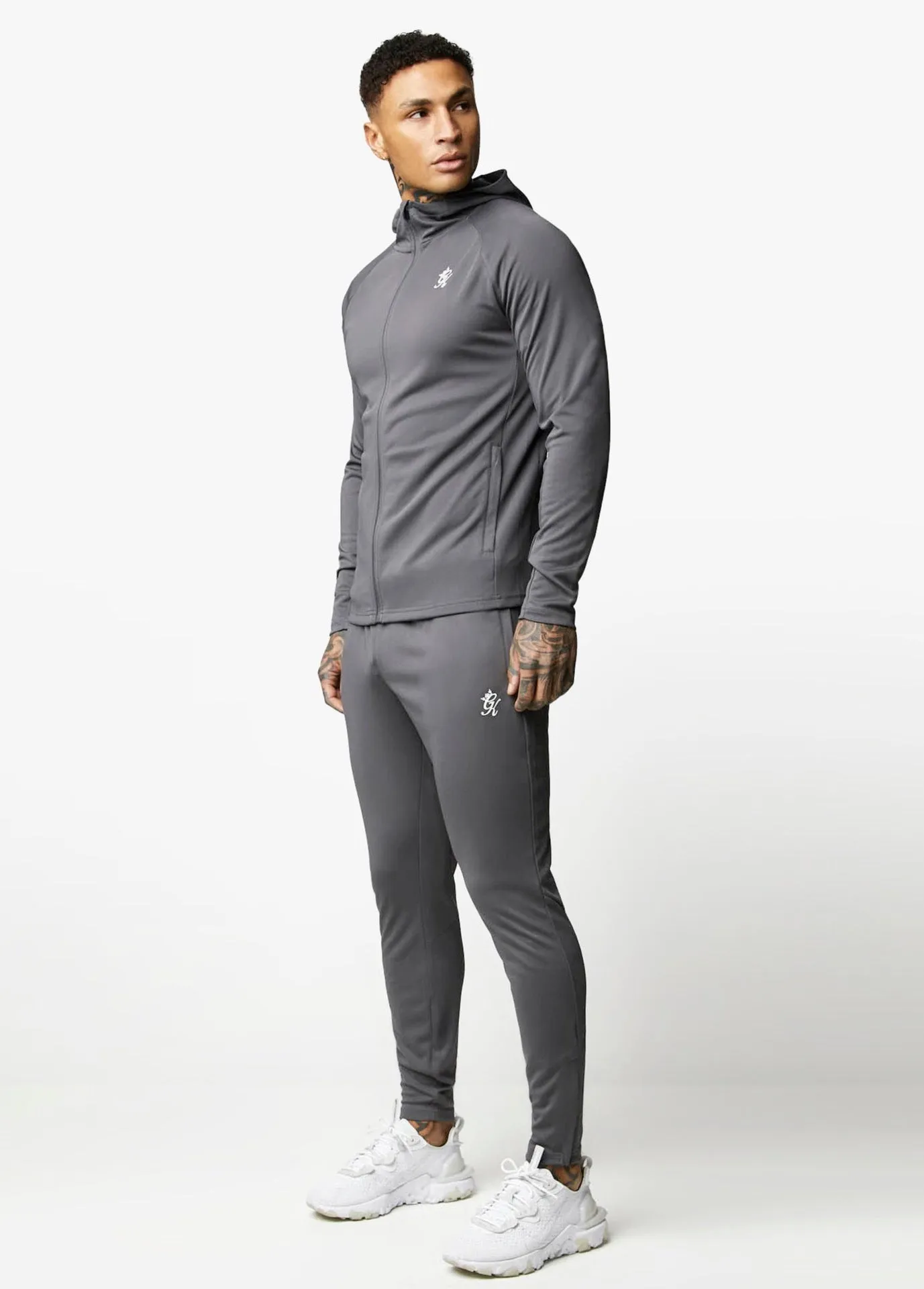 Gym King 365 Lightweight Poly Training Tracksuit - Graphite