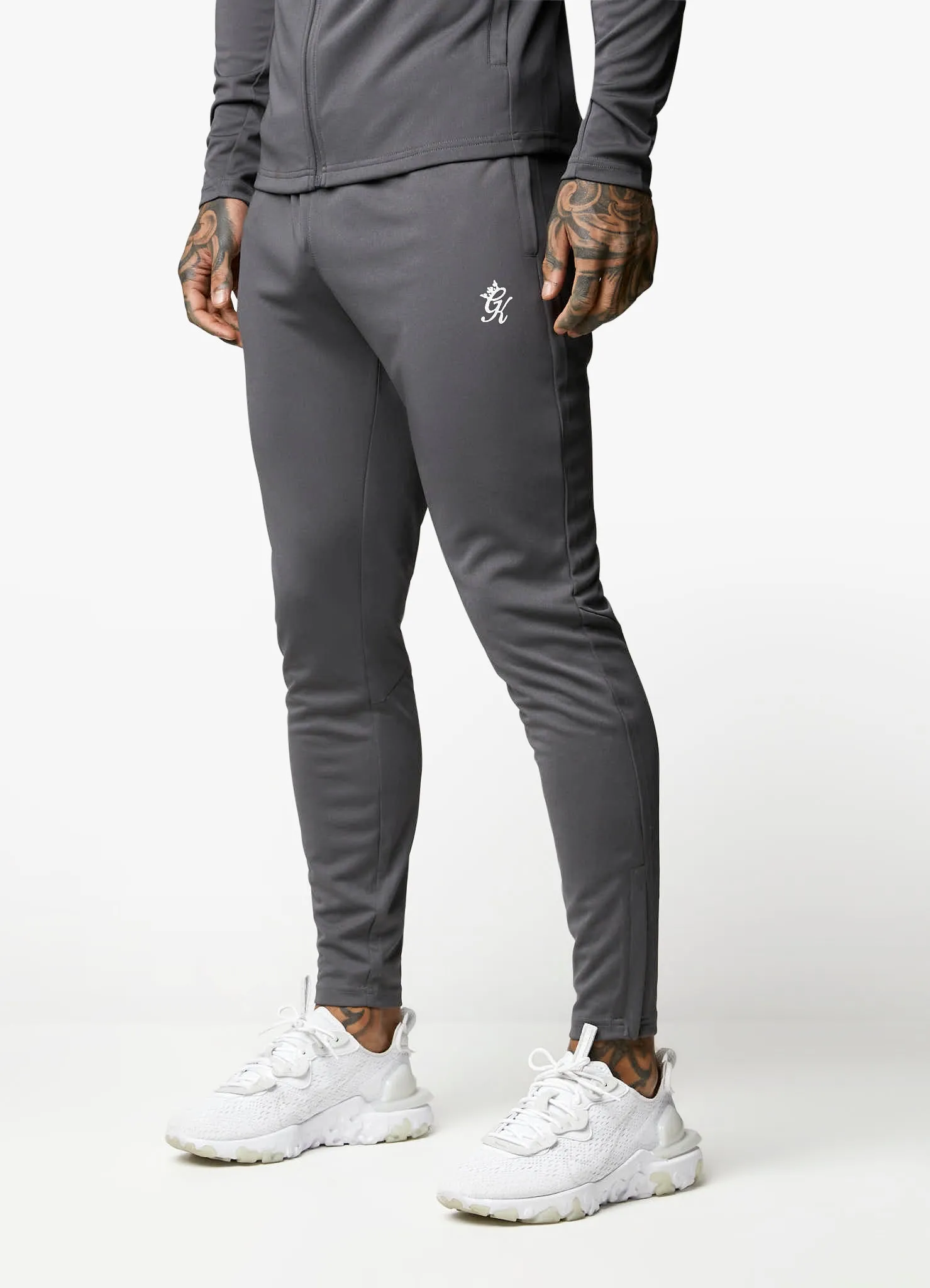 Gym King 365 Lightweight Poly Training Tracksuit - Graphite