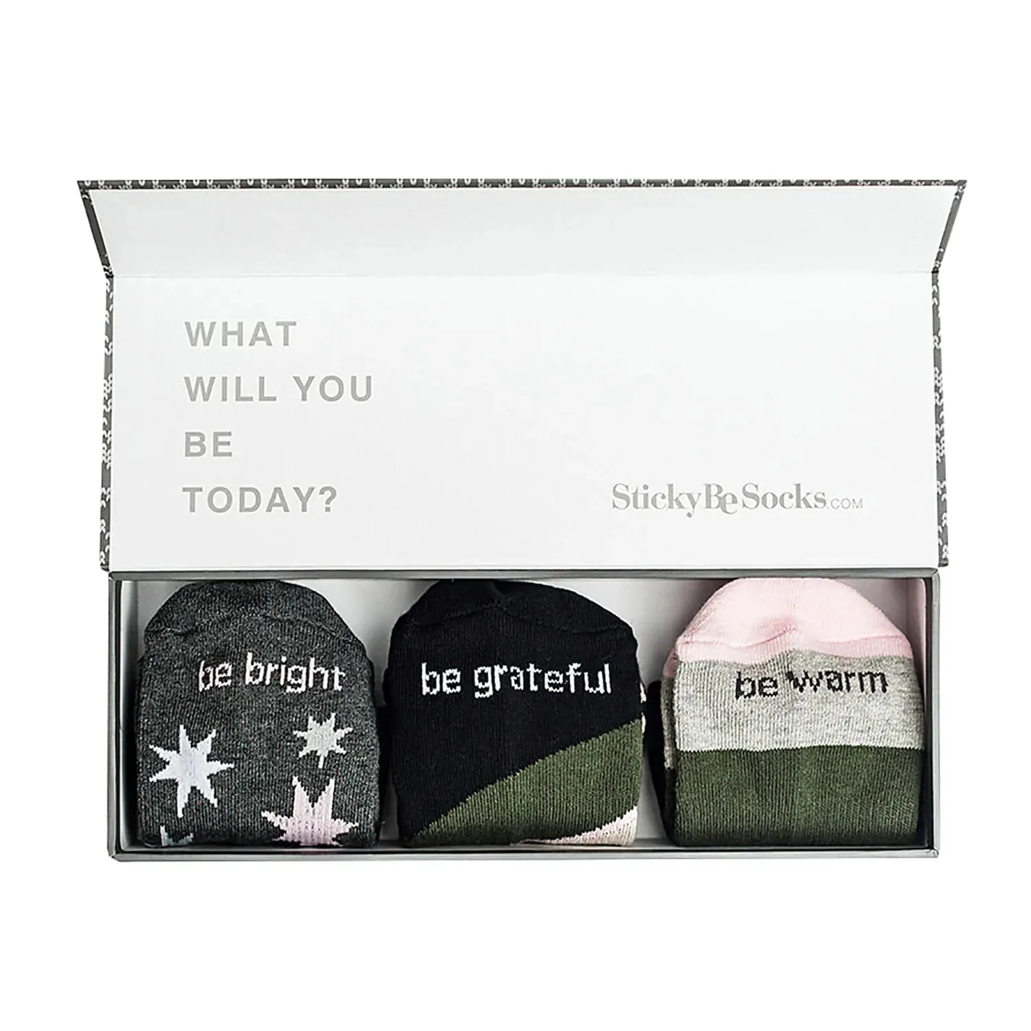 Holiday Gift Box 2023 (set of 3) - Grip Socks (Barre / Pilates / Yoga)