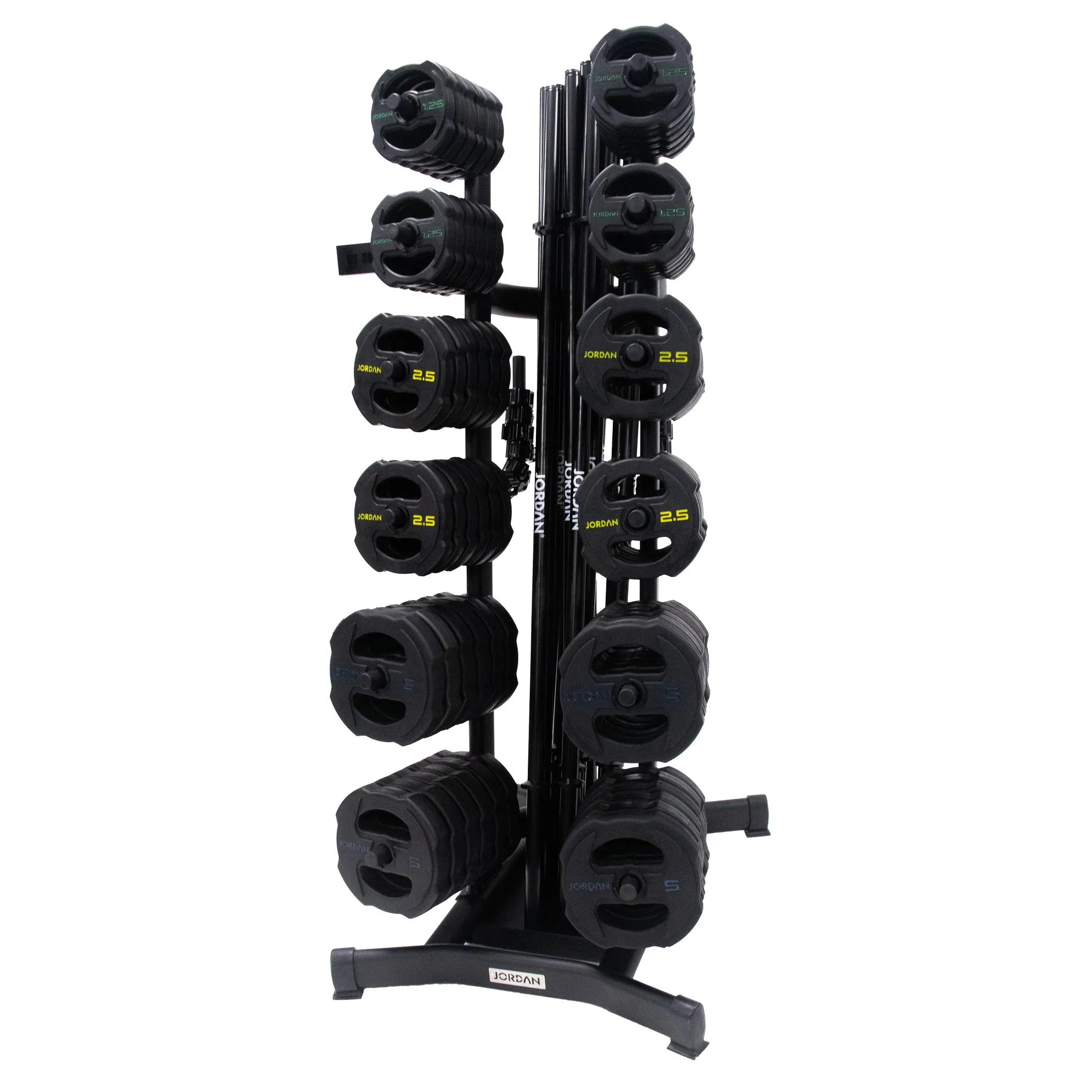 JORDAN Studio Barbell Racks (Holds 12 Sets/30 Sets)