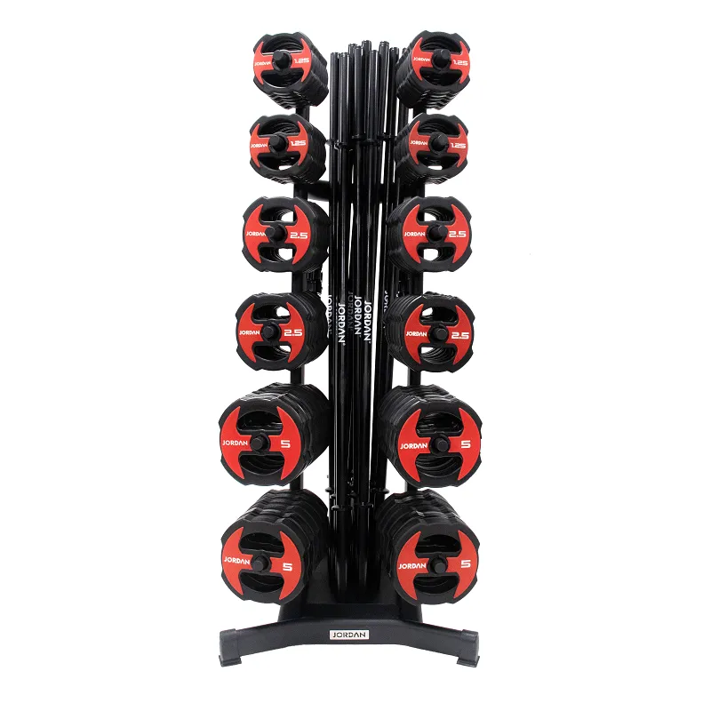 JORDAN Studio Barbell Racks (Holds 12 Sets/30 Sets)