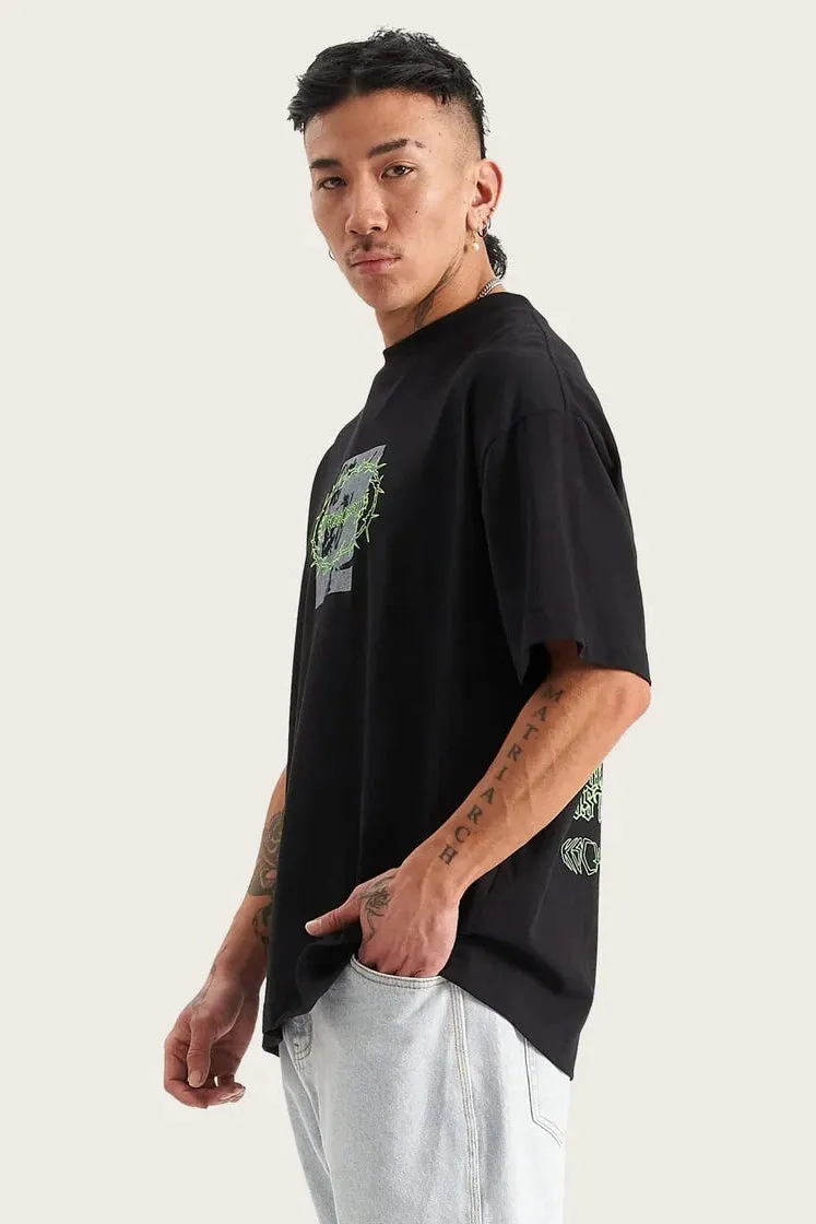 KSCY Prison street fit tee - Jet black