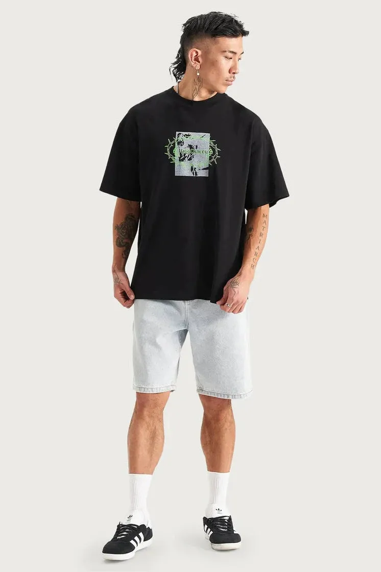 KSCY Prison street fit tee - Jet black