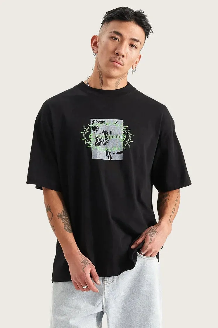 KSCY Prison street fit tee - Jet black