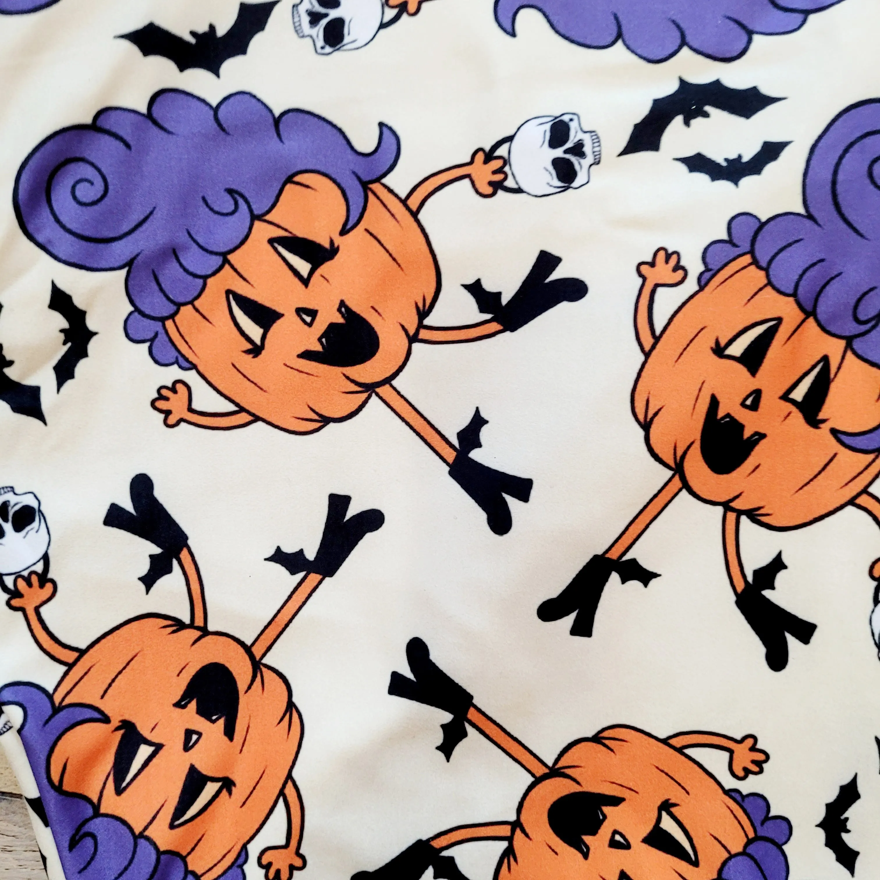 Little Miss Halloween (Semi-Exclusive) - High-quality Handcrafted Vibrant Leggings