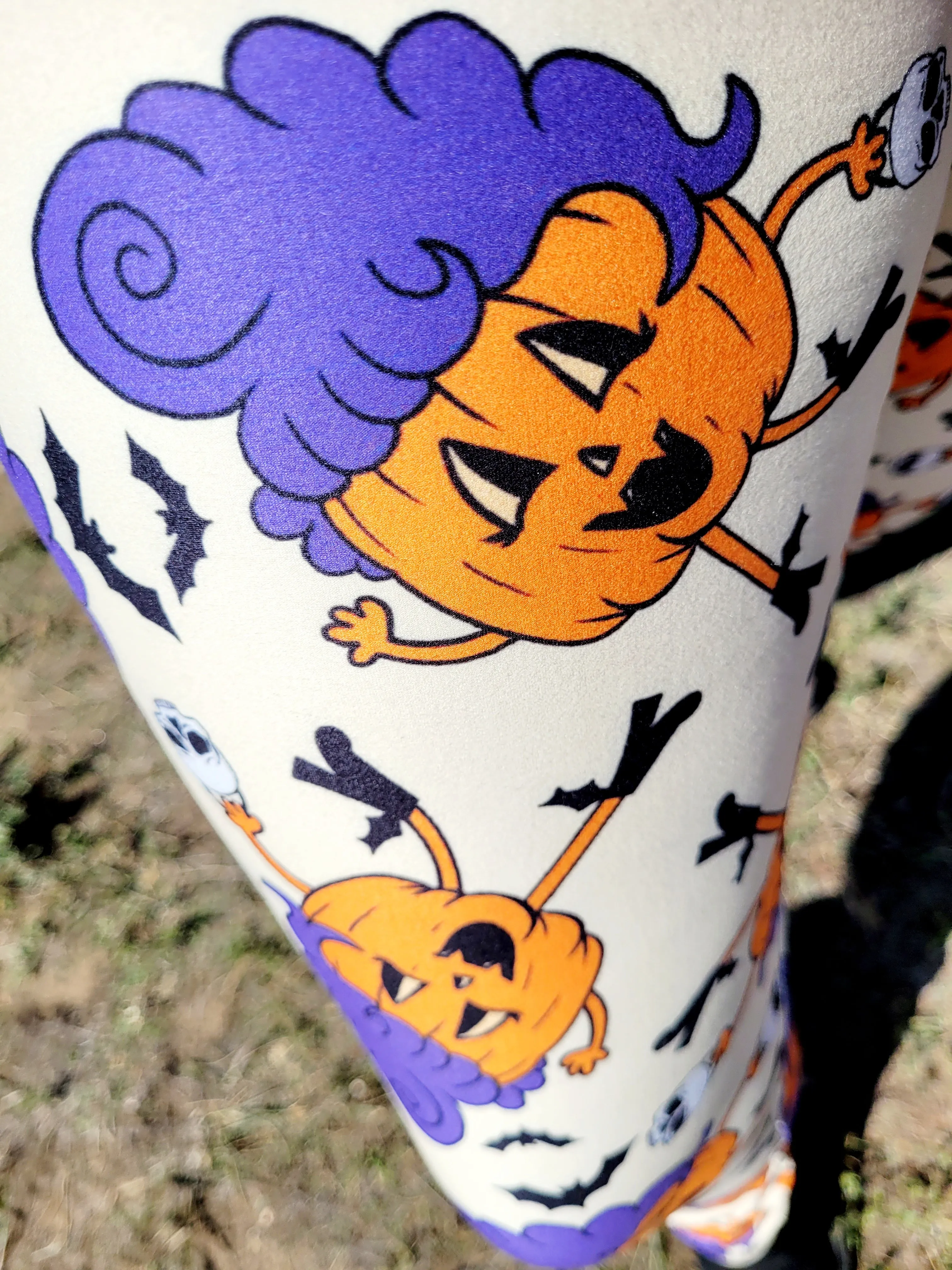 Little Miss Halloween (Semi-Exclusive) - High-quality Handcrafted Vibrant Leggings