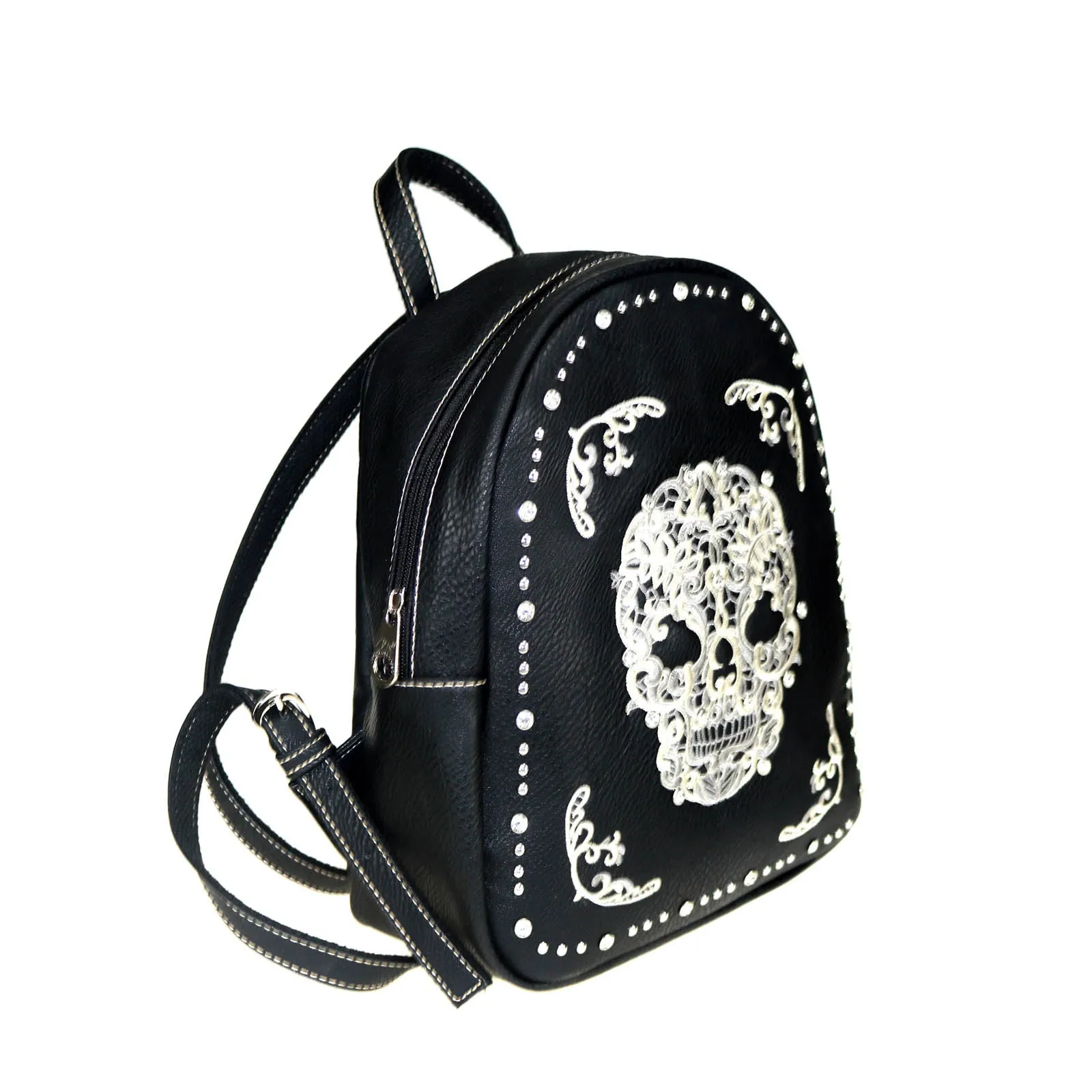 MW494G-9110 Montana West Sugar Skull Collection Backpack