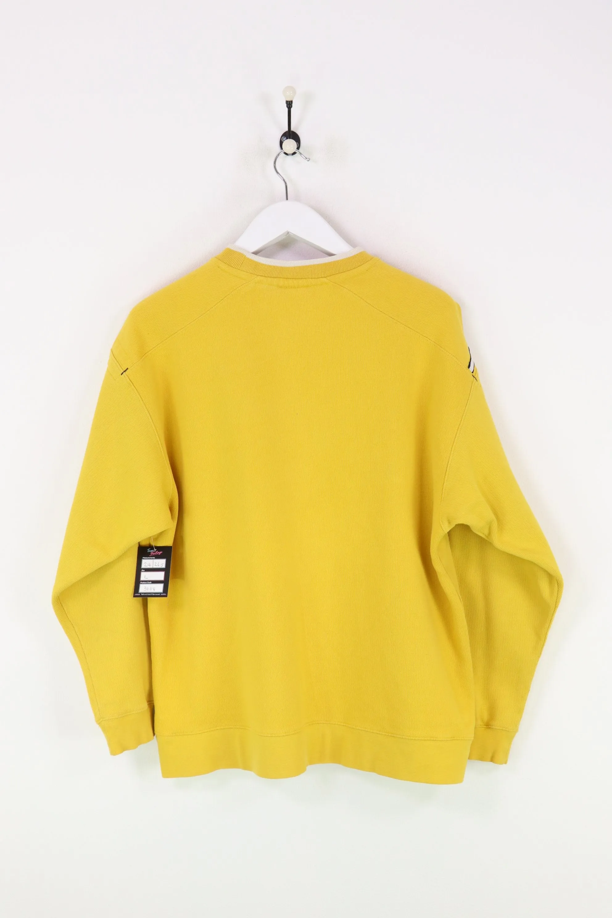 Nike Sweatshirt Yellow Large