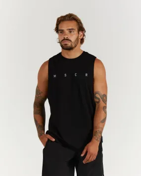 ROCKY MUSCLE TANK - BLACK