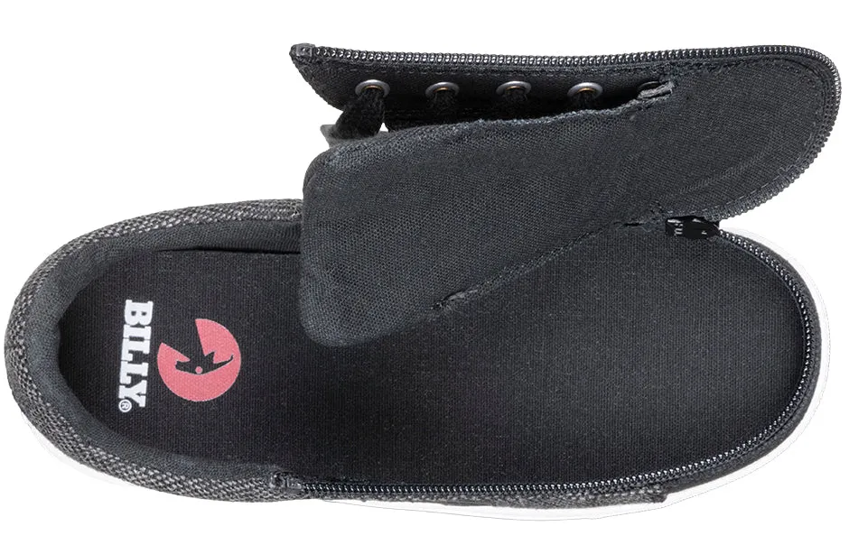 SALE - Black/Grey Felt BILLY CS Street Low Tops