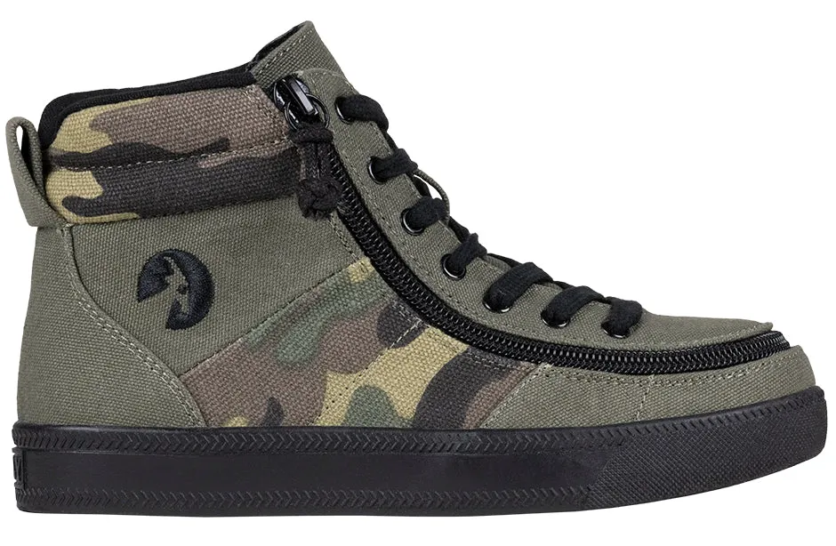 SALE - Olive Camo BILLY Street High Tops