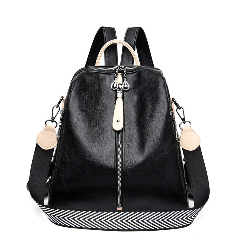 Soft Leather Backpack | Fashionable & Functional Design