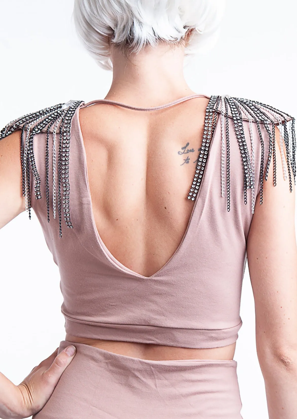 Sparkle Epaulette top (5 colors)