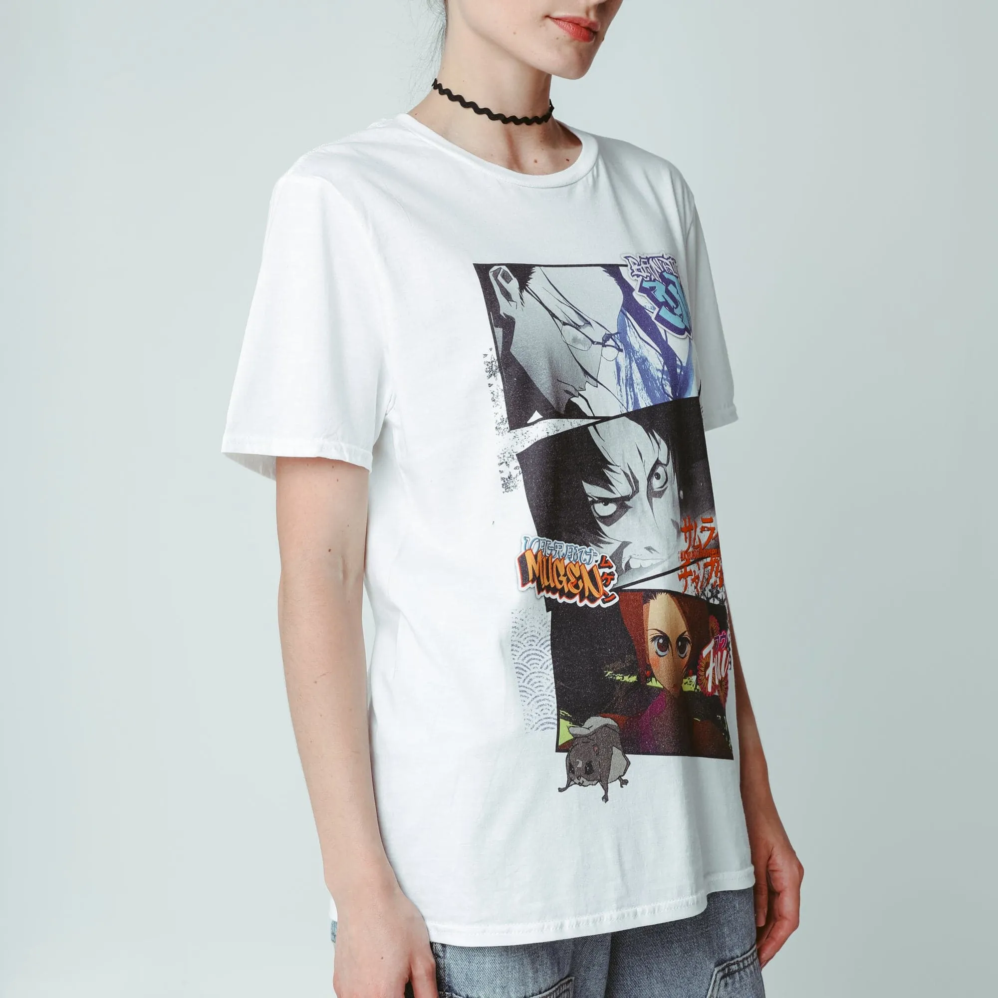 Street Samurai White Tee