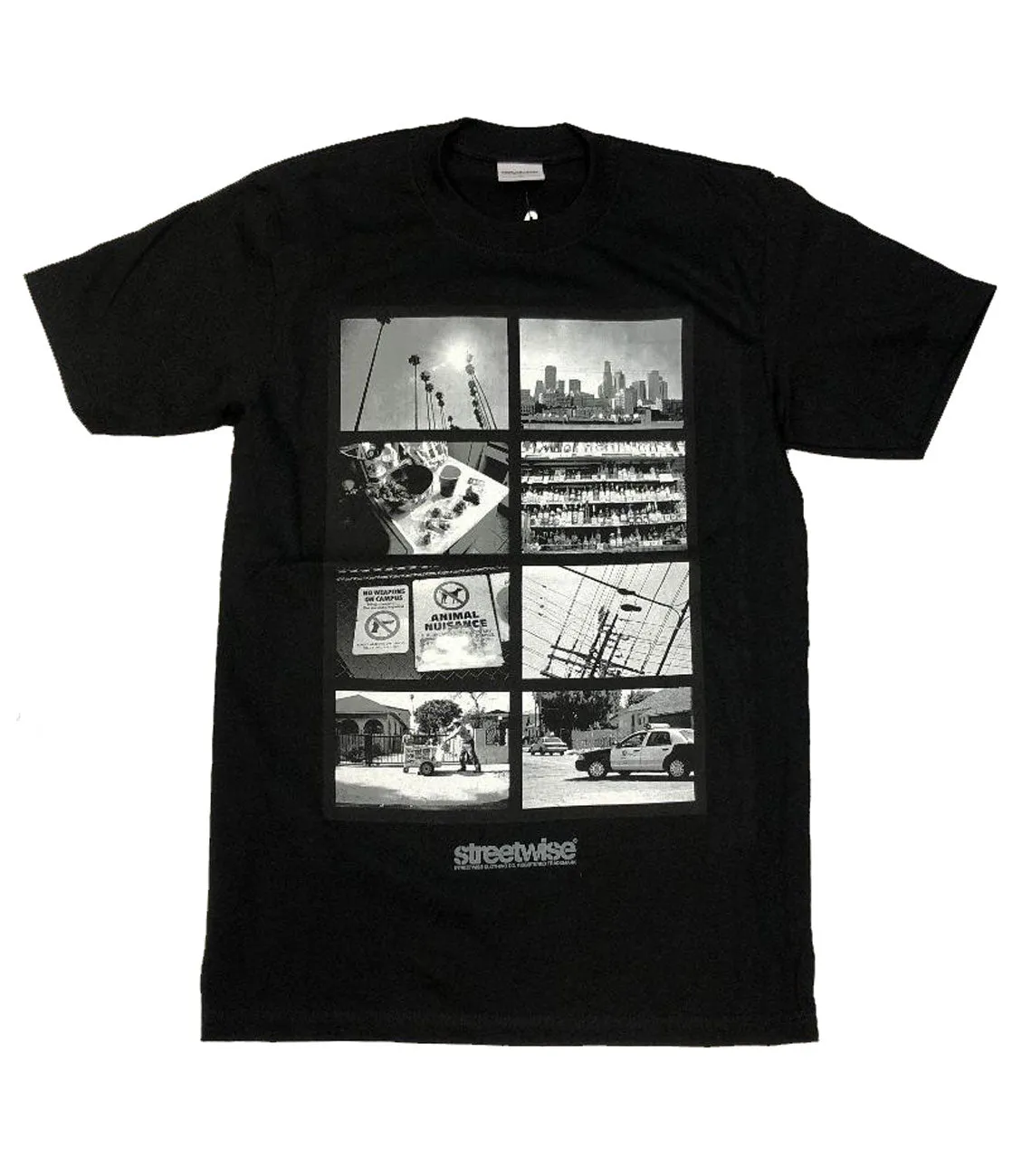 Streetwise Gear Street Life Black T-Shirt