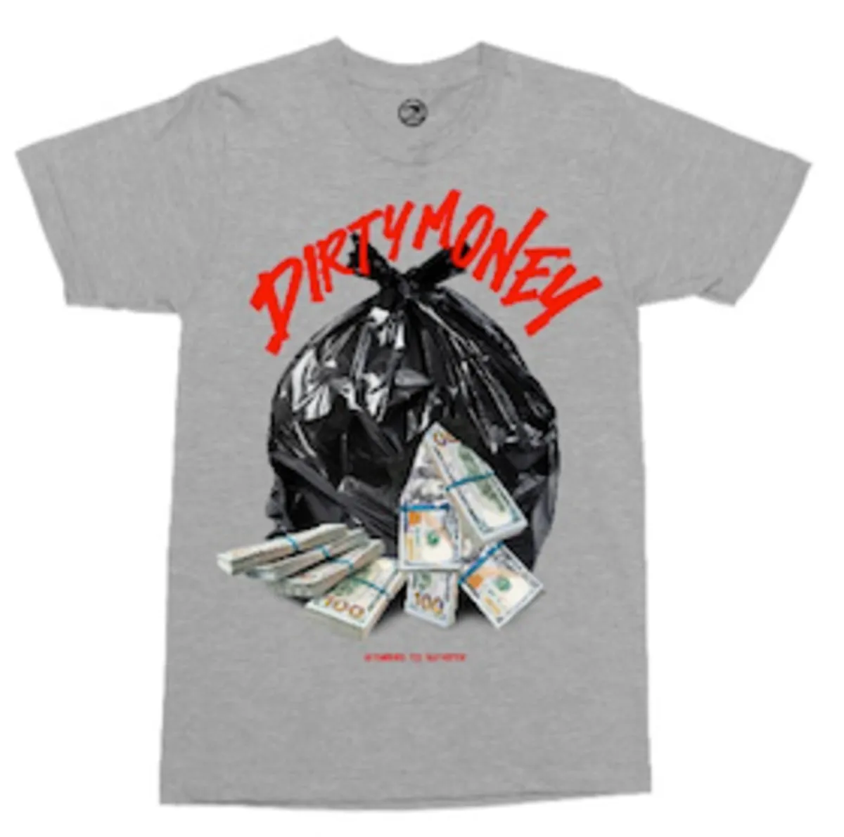 Streetz Iz Watchin Men's Short Sleeve Dirty Money T-Shirt