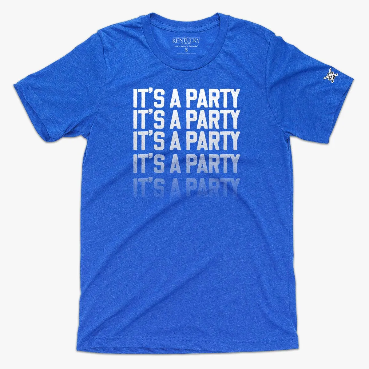 The It's a Party Tee  (Blue)