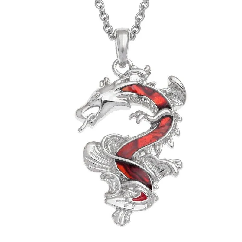 Tide Fashion Jewellery Chinese Dragon Pendant