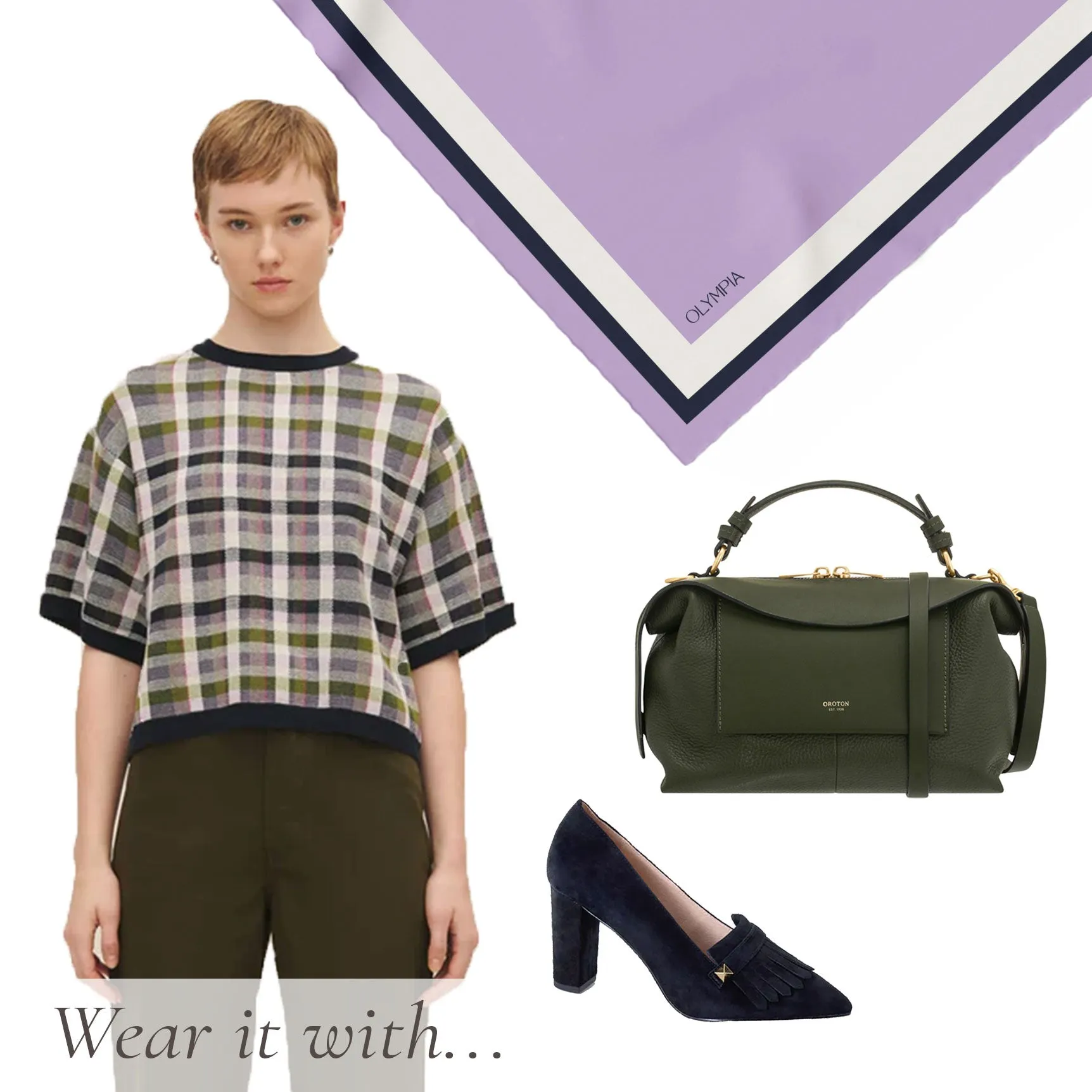 Tilda - Lilac / Coconut Milk / Maritime - Midi