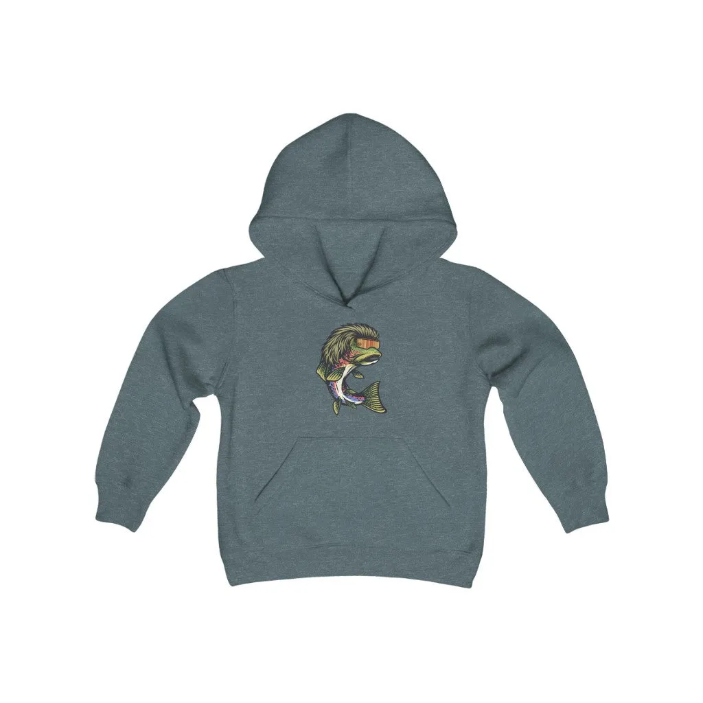 Trout Mullet Youth Hoodie